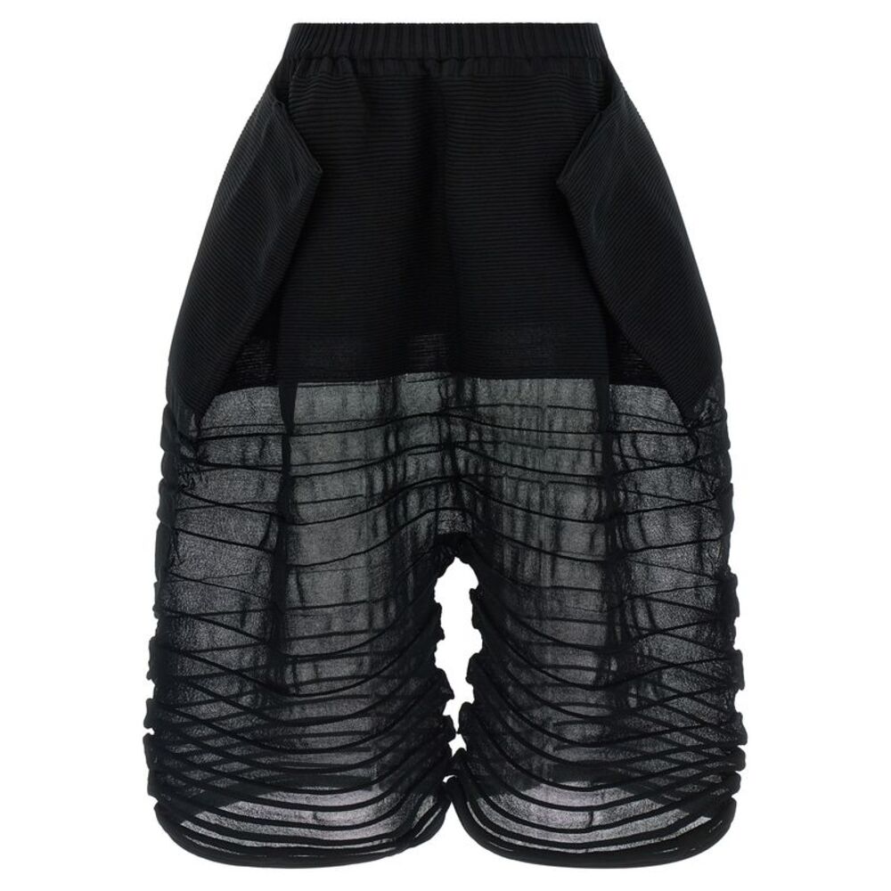Issey Miyake Women's Moving Knit Pants - Picture 2 of 4